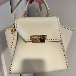 ZAC Zac Posen Eartha in cream and gold